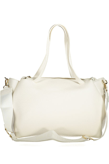 Valentino women's white leather Borse bag with sleek design and subtle branding, shown against a neutral background.