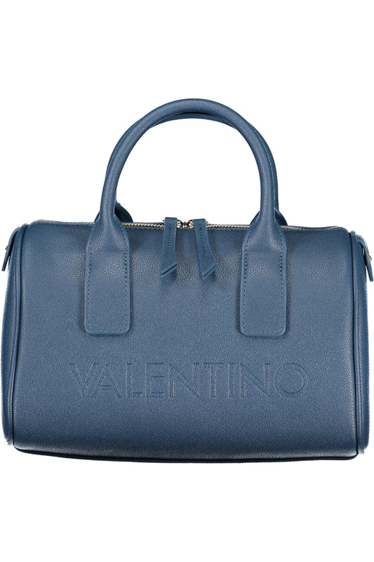 Valentino women's blue Borse bag with sleek design and gold-tone hardware, stylishly displayed on a plain background.