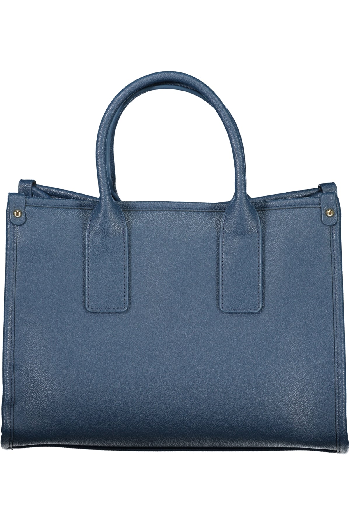 Valentino women's blue Borse bag with sleek design, featuring smooth leather and elegant handles, on a neutral background.