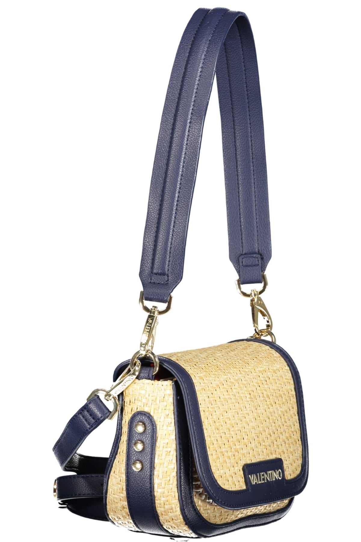 Blue Valentino women's Borse bag with elegant design and smooth leather finish, featuring gold-tone hardware.