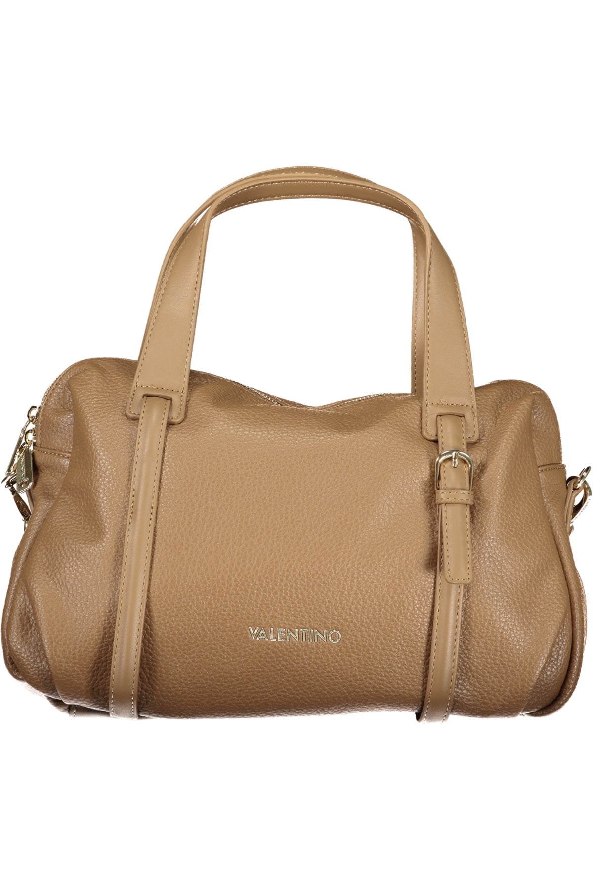 Brown Valentino women's bag, a stylish leather purse with elegant design, featuring a structured shape and subtle branding.