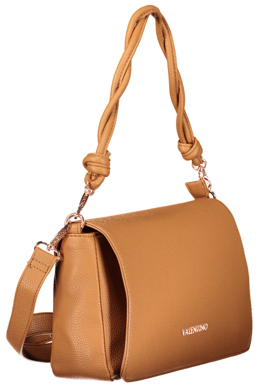 Brown Valentino women's Borse bag with sleek design and elegant leather finish, featuring a structured shape and top handle.