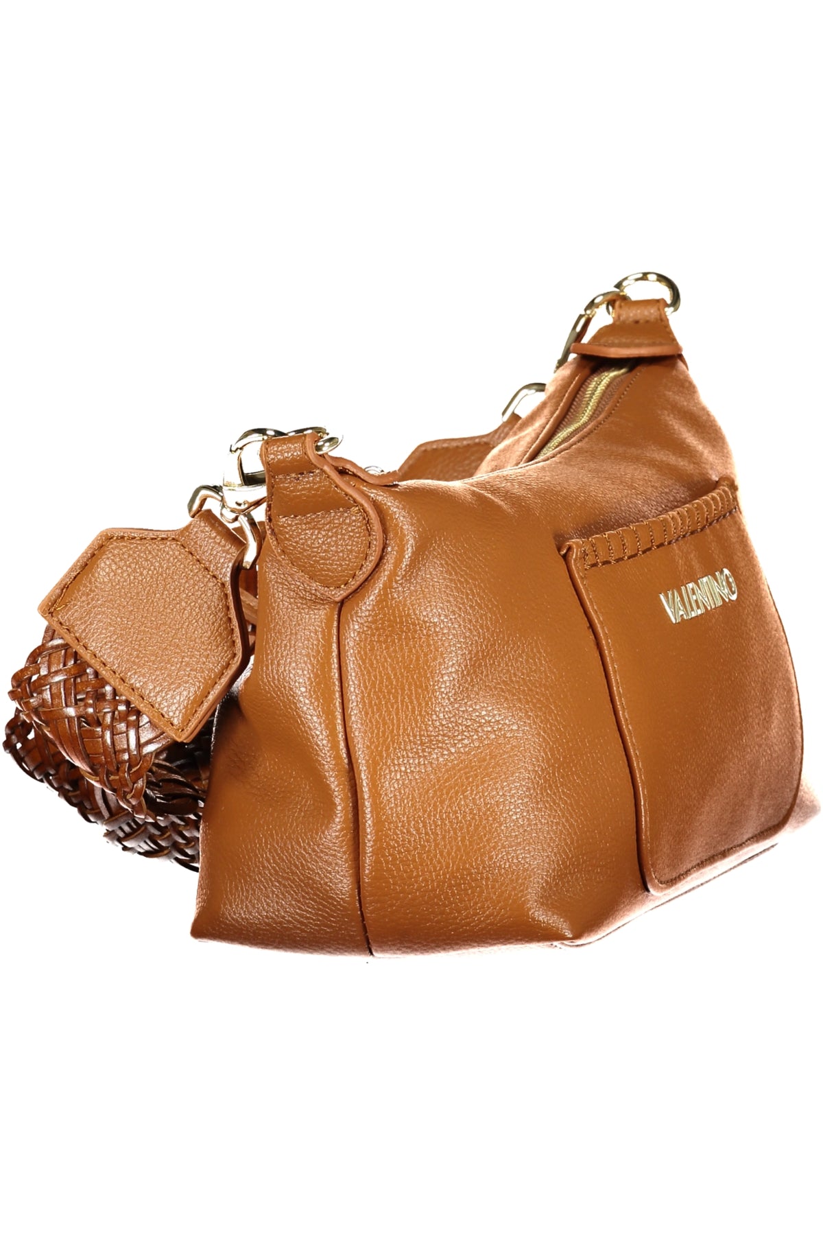 Brown Valentino women's bag with sleek design, featuring smooth leather and elegant detailing, perfect for stylish everyday use.
