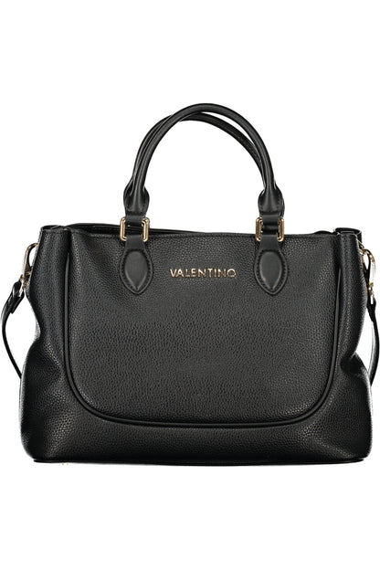 Black Valentino women's Borse bag with sleek design and subtle logo, featuring a structured shape and elegant handles.