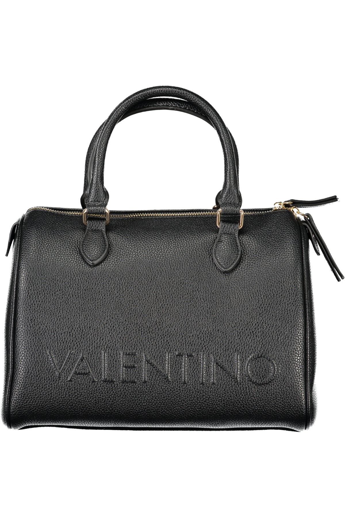 Black Valentino women's bag with sleek leather design and elegant structure, featuring subtle Valentino branding.
