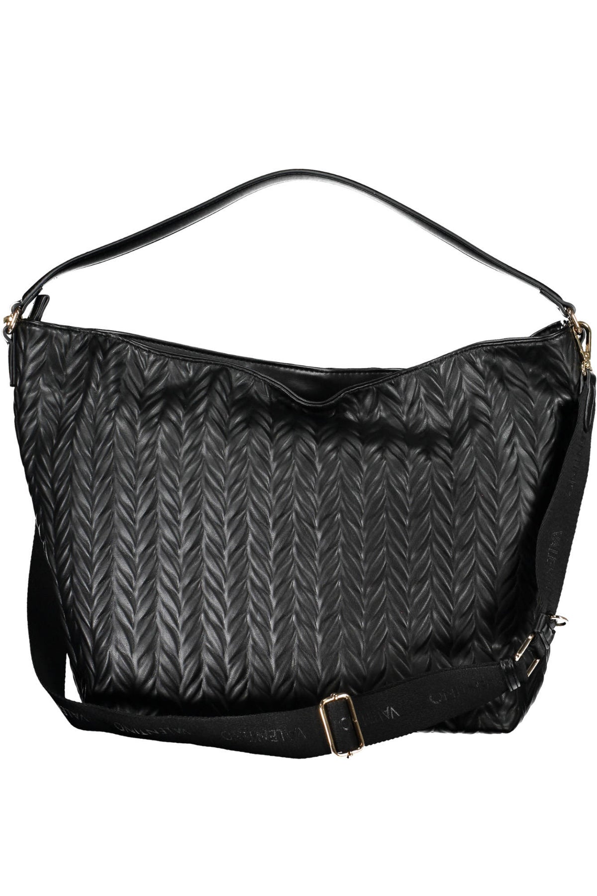 Black Valentino Borse women's bag with sleek design, featuring smooth leather and elegant hardware details.