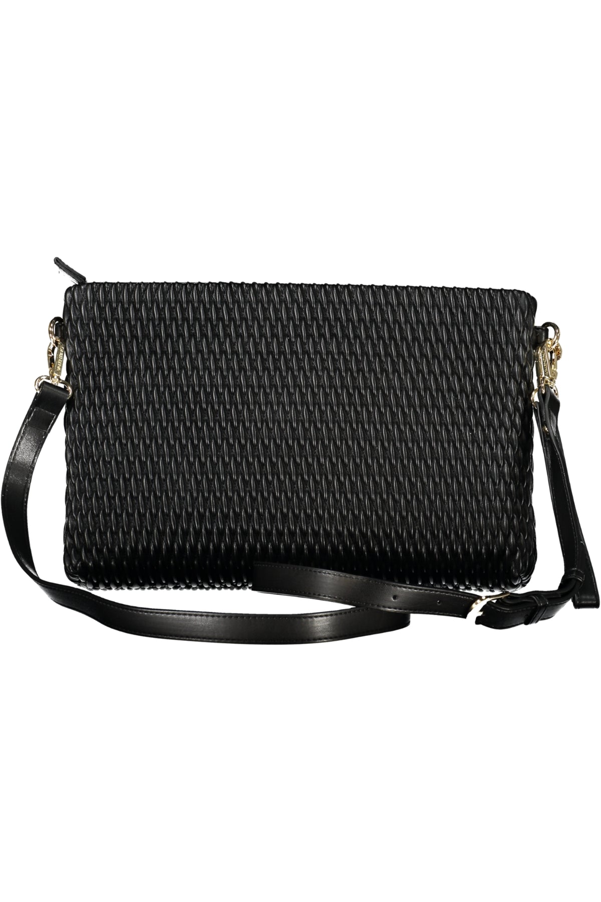 Black Valentino women's bag with sleek leather design, showcasing elegant Borse style and subtle logo details.