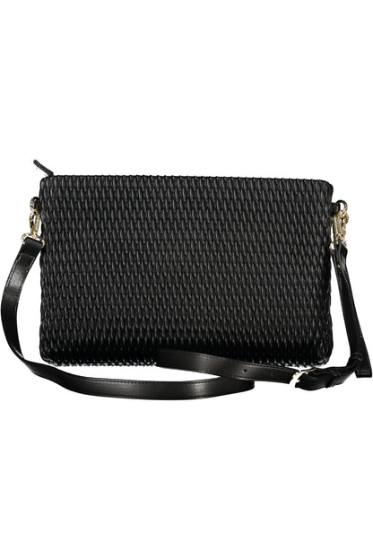 Black Valentino women's bag with sleek leather design, showcasing elegant Borse style and subtle logo details.