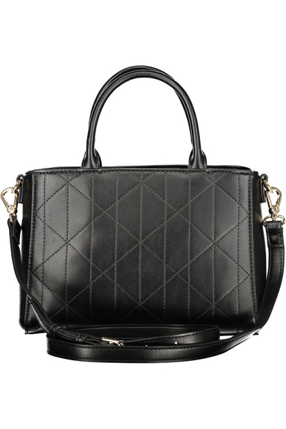 Black Valentino women's bag with sleek design, featuring smooth leather and subtle branding, ideal for stylish everyday use.