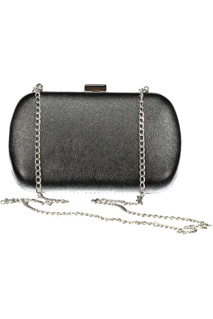 Black Valentino women's Borse bag with sleek leather design and subtle branding, featuring a structured shape and top handle.
