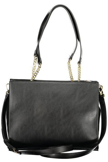 Black Valentino women's Borse bag with sleek design and Valentino branding, featuring a structured shape and elegant detailing.