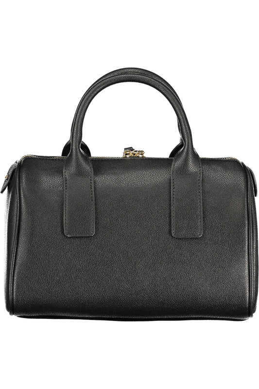 Black Valentino women's bag with sleek design, featuring elegant details and a structured shape, perfect for stylish occasions.