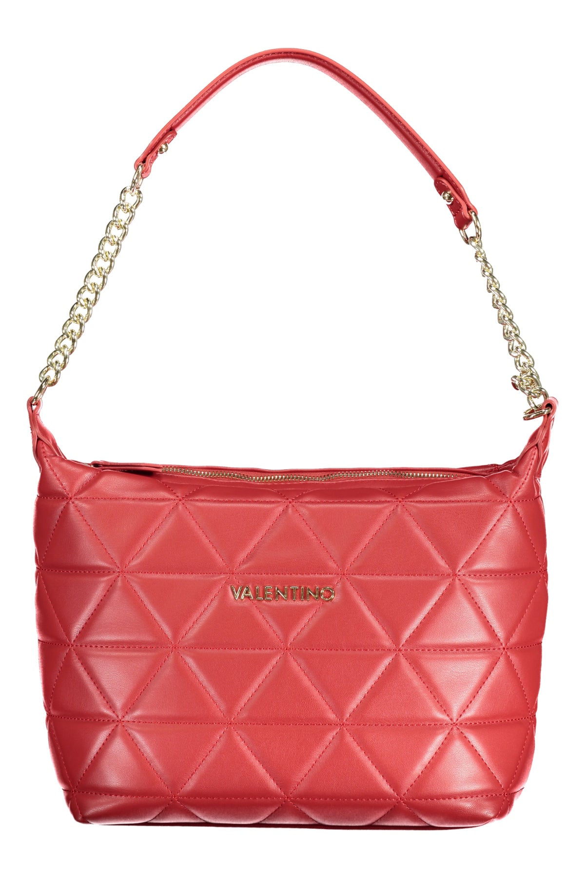 Red Valentino women's Borse bag with sleek design and Valentino branding, shown in a close-up image.