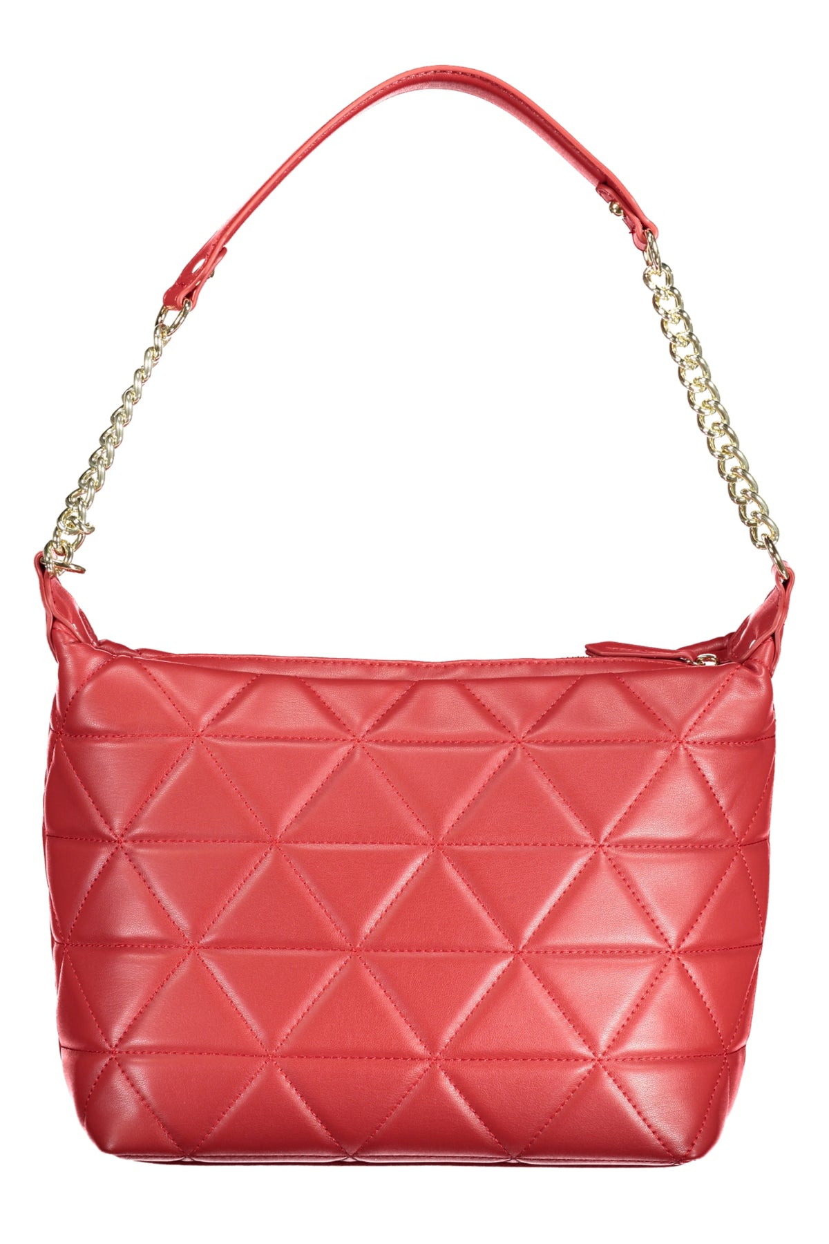 Valentino women's red leather Borse bag with sleek design and gold-tone hardware, featuring a top handle and adjustable strap.