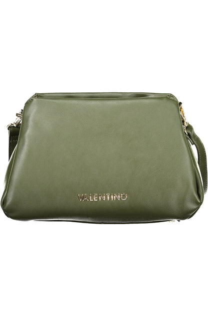 Valentino women's green Borse bag with sleek design and gold-tone hardware, featuring a shoulder strap and elegant style.