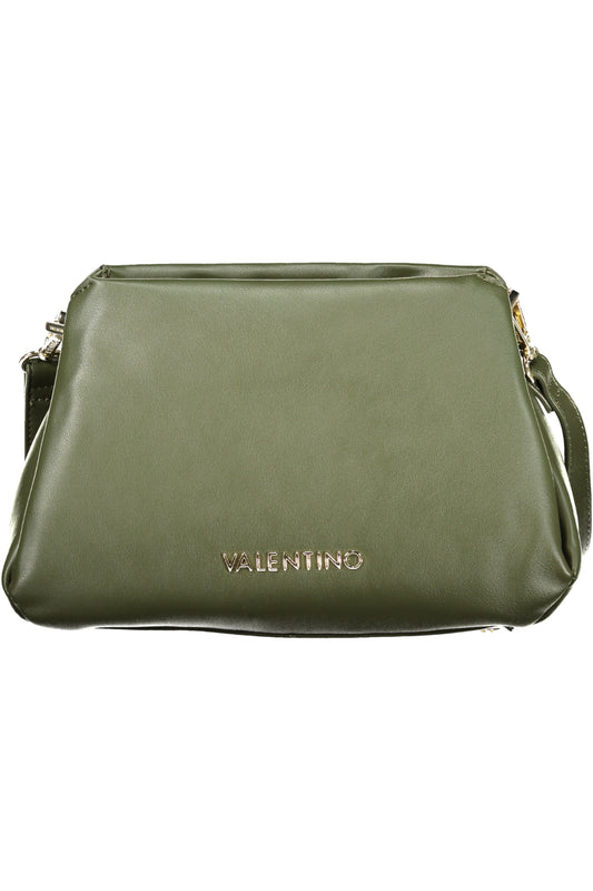 Valentino women's green Borse bag with sleek design and gold-tone hardware, featuring a shoulder strap and elegant style.