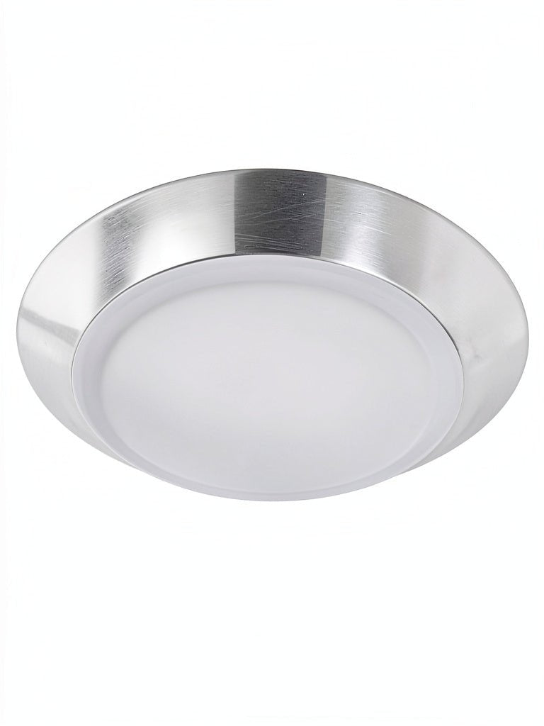 Vanessa Jane Jesco CM405M-40-CH mini disk LED ceiling and ADA wall mount light in chrome finish, brand new.