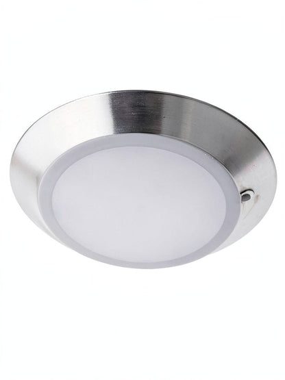 Vanessa Jane Jesco CM405M-40-CH mini disk LED ceiling and ADA wall mount light with chrome finish, brand new, sleek modern design.