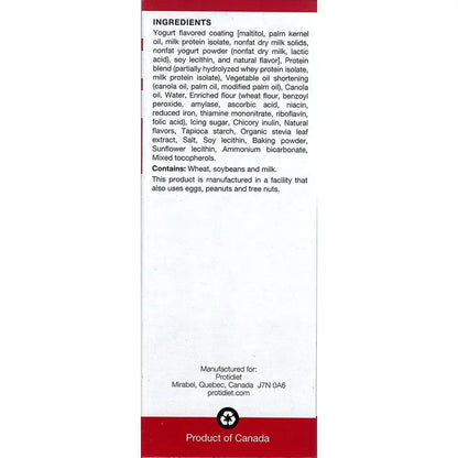 AmBari Nutrition PROTIDIET wafer bar showing a crispy chocolate-coated wafer with visible layers of protein filling.