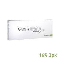 Venus White Pro Whitening Gel Refill Kit with three 200ml tubes of whitening gel for teeth whitening.