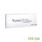 Venus White Pro whitening gel refill kit with three syringes of whitening gel for teeth whitening at home.