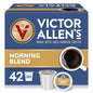 Victor Allen's Coffee Seattle Dark Roast single serve coffee pods for Keurig K-Cup brewers, 80-count pack.