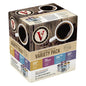 Victor Allen's Coffee Seattle Dark Roast single-serve K-Cup pods for Keurig brewers, 80-count pack with rich, bold coffee flavor.