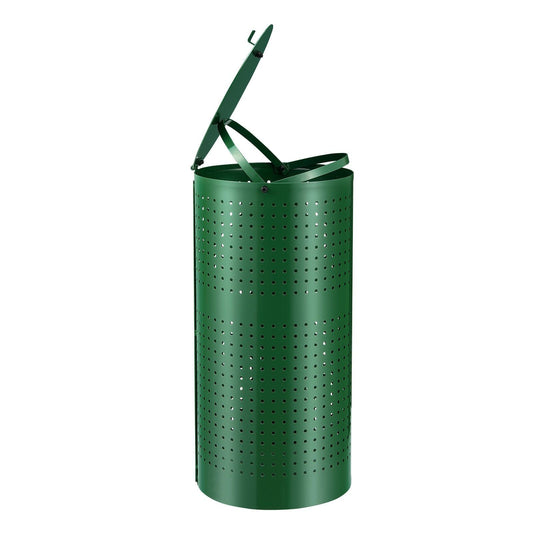 VYSN dog poop trash can, 11.5 gallons, weather-resistant waste bin with lid, suitable for outdoor pet waste disposal