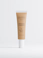 Peptide Skin-Perfecting Foundation in 25 Medium Warm with golden undertone, suitable for medium skin tones, by BelleVie Cosmétiques