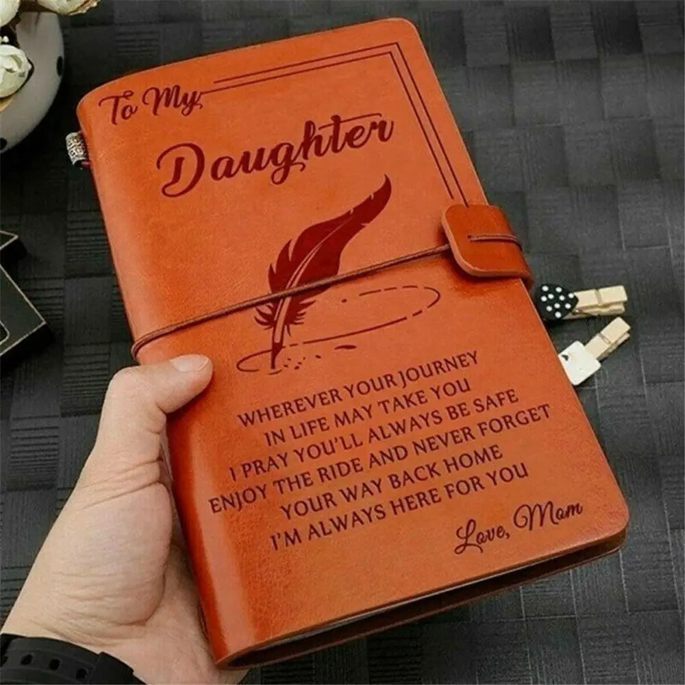 Fashion Portable Leather Diary Journal for Kids Gift