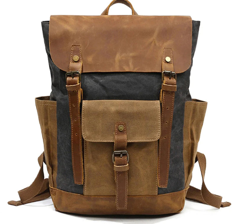 Custom Canvas Backpack for Men - Outdoor & Travel Use
