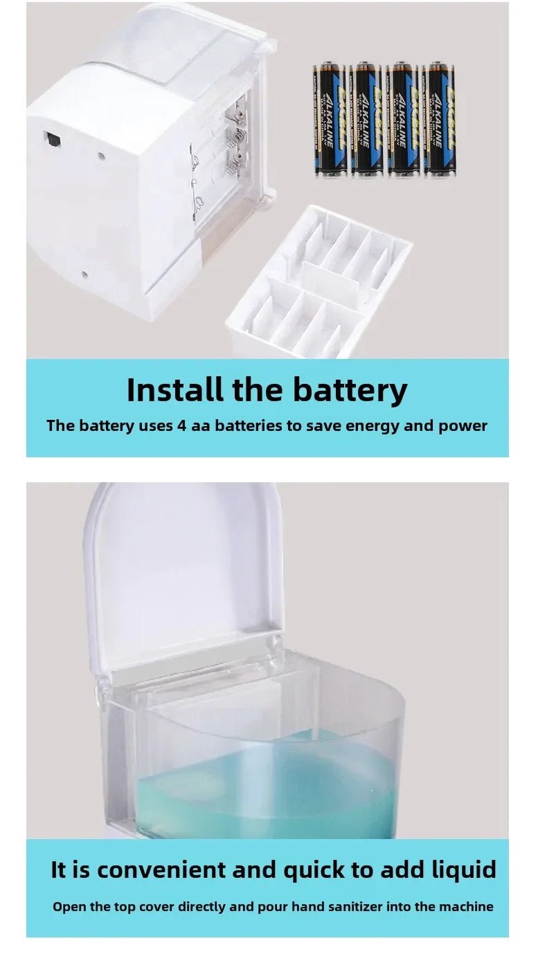 Wall Mounted Hand Sanitizer Dispenser, Suitable for Hospitals, Hotels, and Homes, Providing Efficient Hand Sanitizer - BACKUPMYFILESNOW