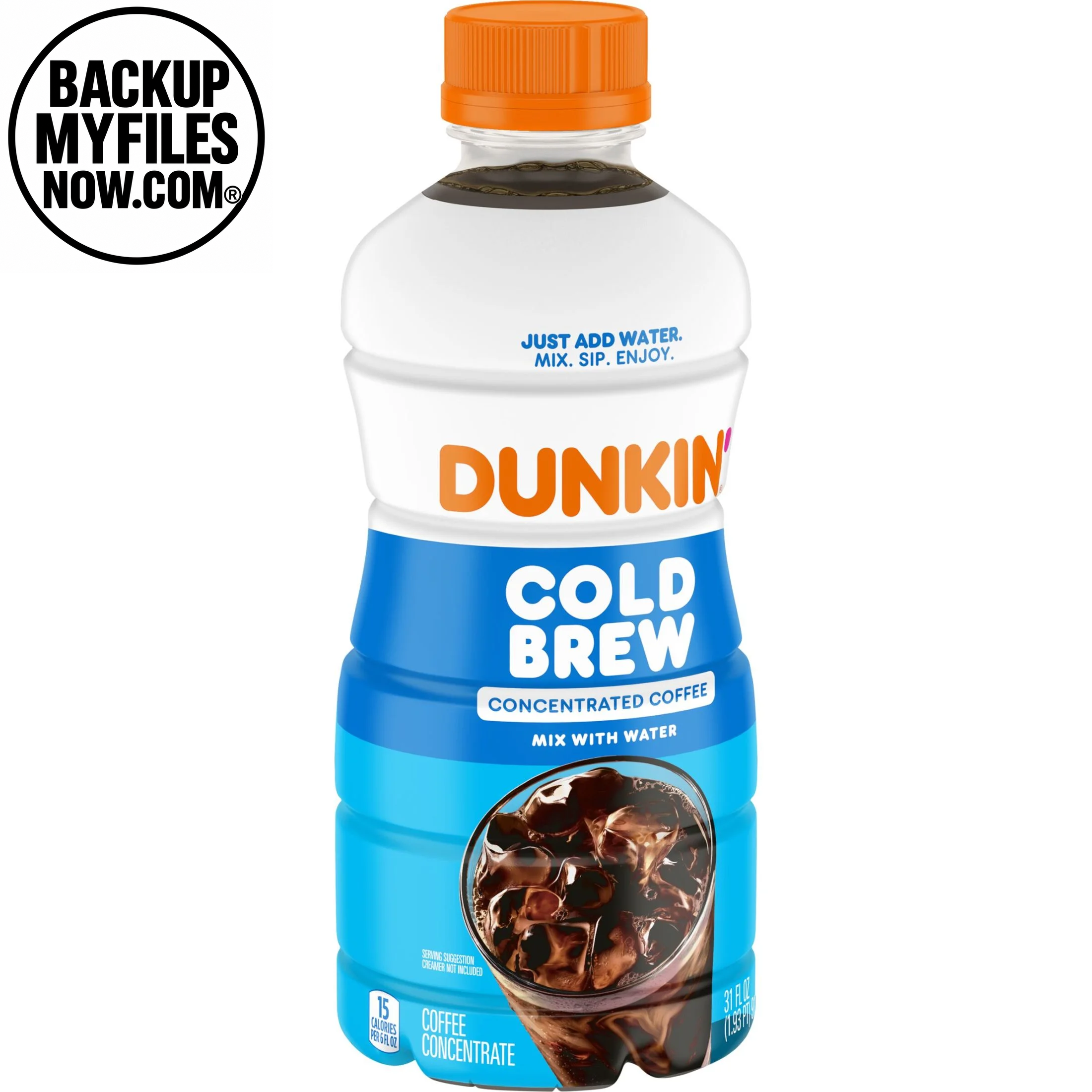 Dunkin’ Cold Brew Concentrated Coffee, 31 Fl Oz Bottle
