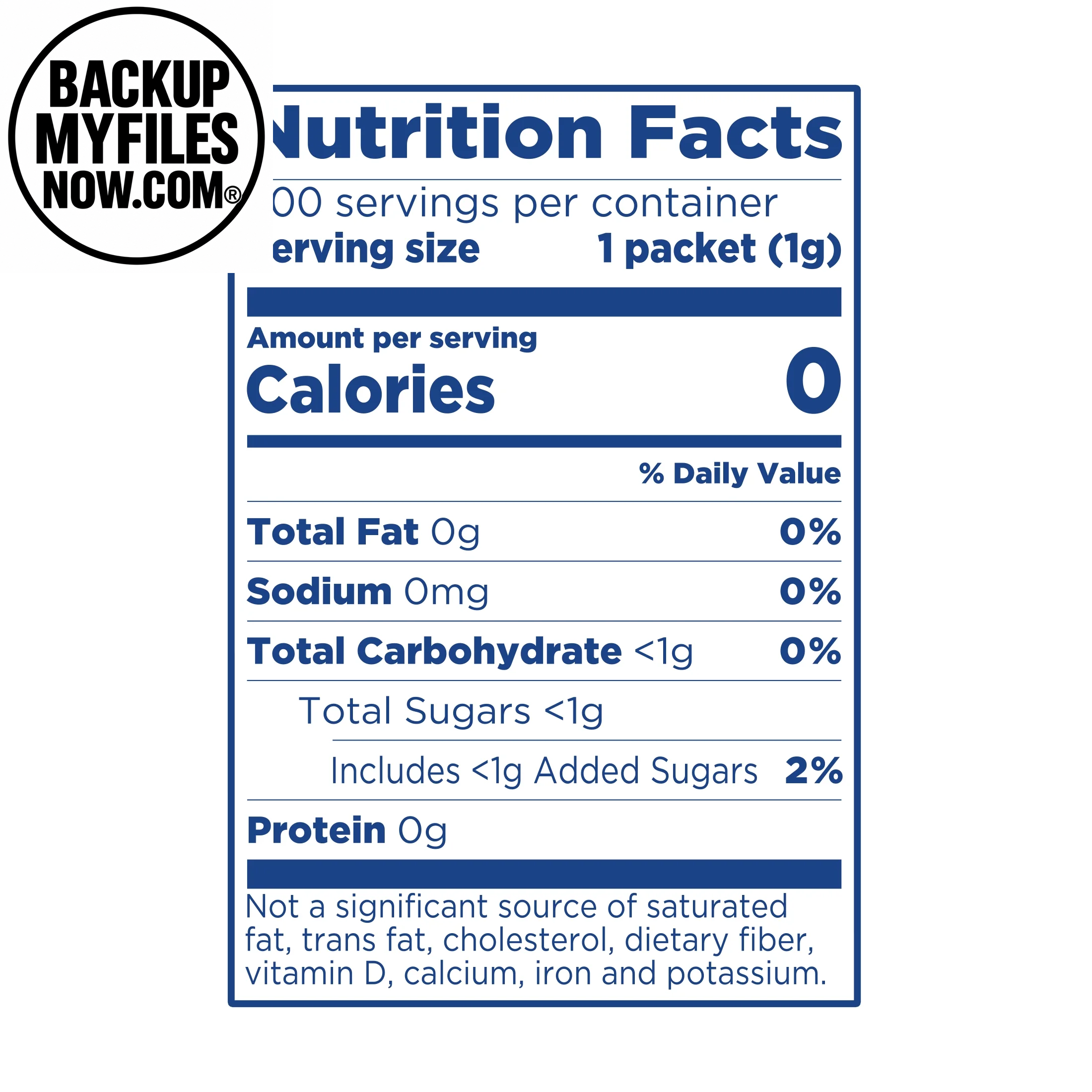 EQUAL Zero Calorie Sweetener, Sugar Substitute, 800 Packets
