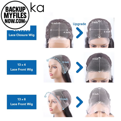 Moxika human hair lace front wig with deep wave curls, 13x4 and 13x6 lace, 200 density, curly human hair wig.