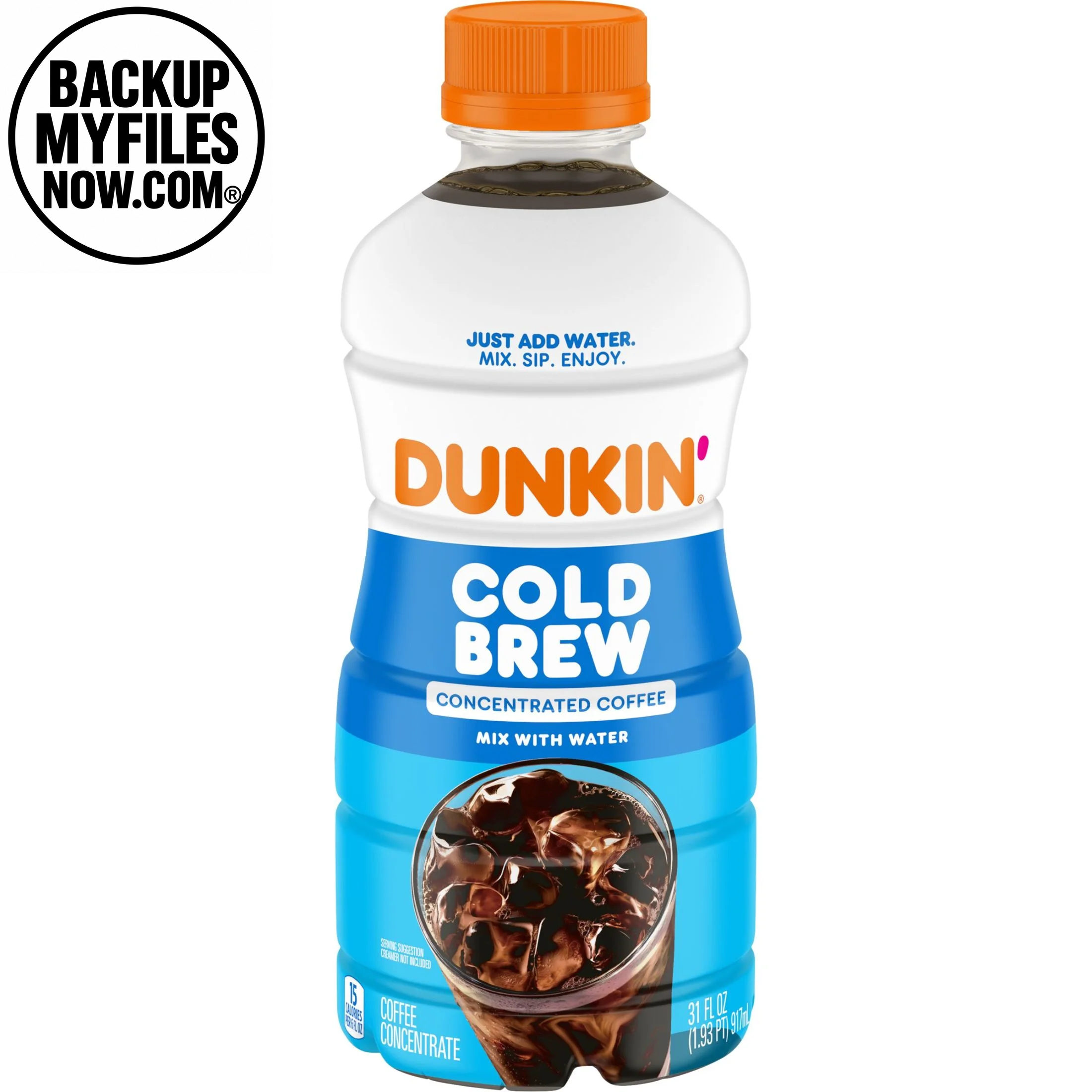 Dunkin’ Cold Brew Concentrated Coffee, 31 Fl Oz Bottle