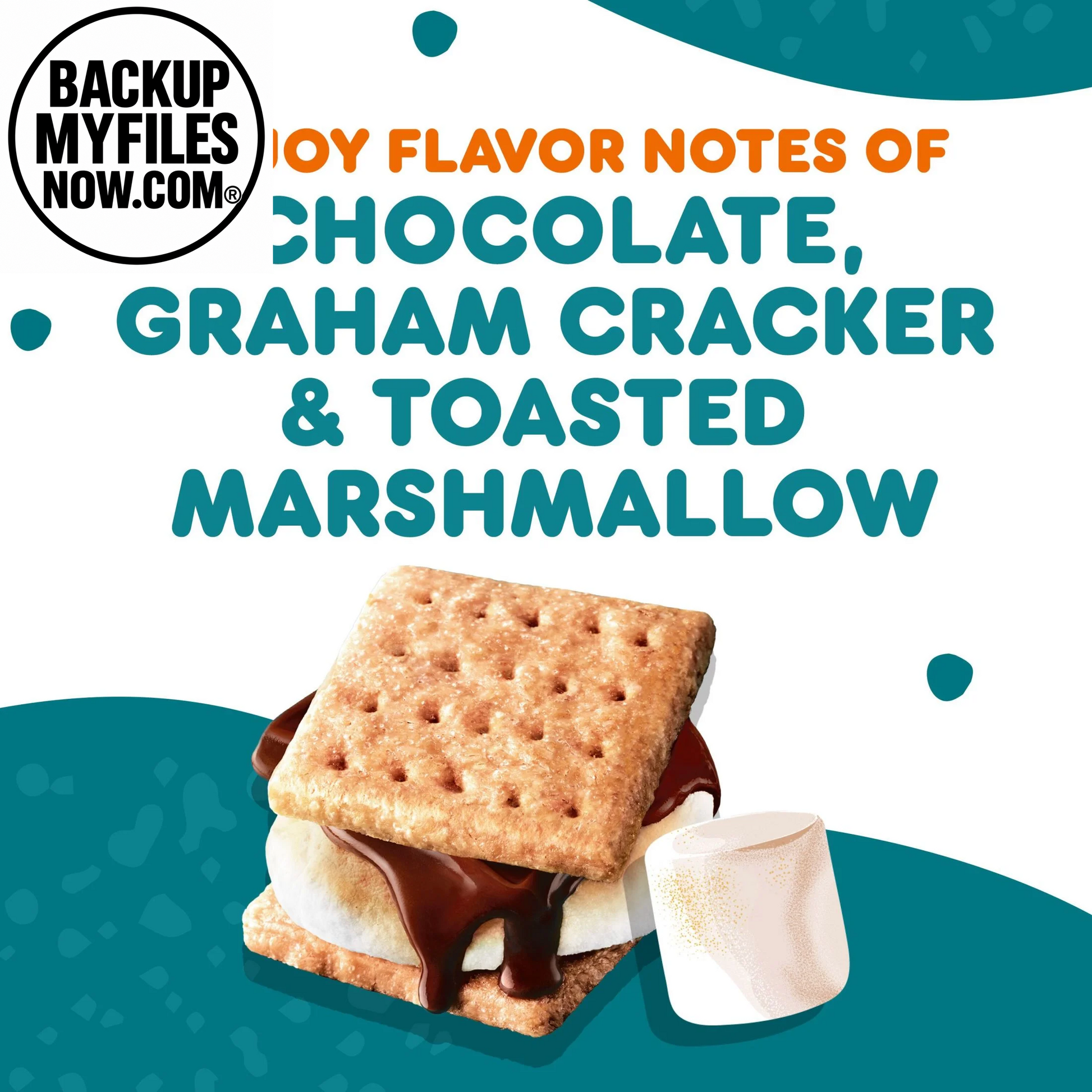 (6 Pack) Dunkin’ S’Mores Artificially Flavored Ground Coffee, 11 Oz Bag
