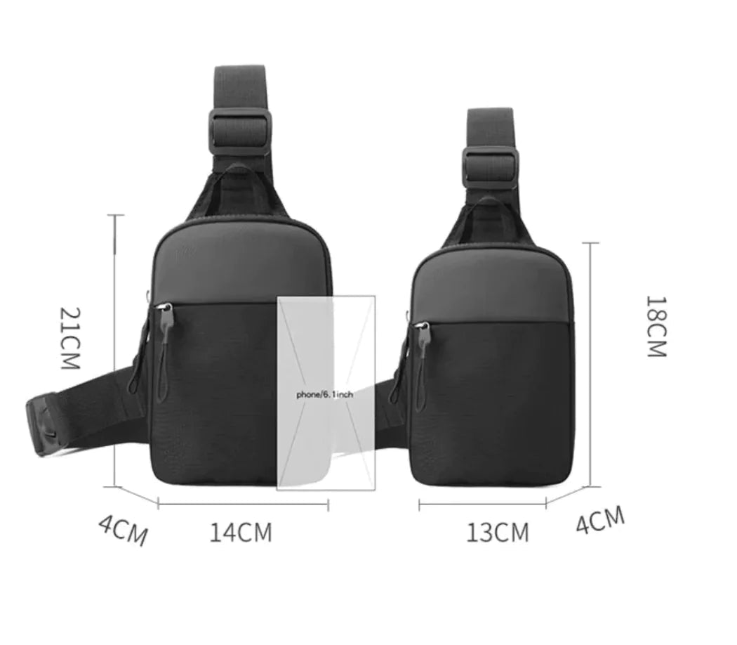 Waterproof Crossbody Bag - BACKUPMYFILESNOW