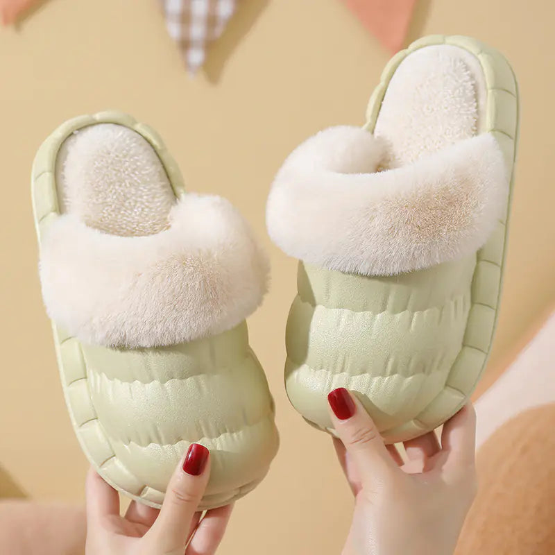 Winter Waterproof Non-slip Detachable Slippers for Kids