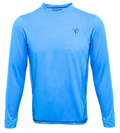 White Water Life Grander Performance Tee long sleeve shirt, lightweight and breathable for active wear, shown in natural outdoor setting.