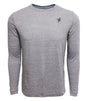 White Water Life Oasis LS Tee with long sleeves in a blended fabric, shown in a stylish outdoor setting.
