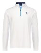 White Water Life Montauk quarter zip midweight comfort shirt in white, featuring a stylish zip-up design and cozy fabric.