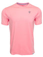 White Water Life Dockside Performance Tee, short sleeve men's shirt with a casual design, displayed on a hanger.