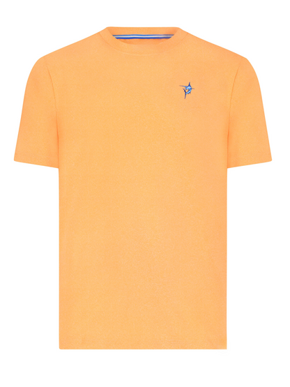 White Water Life Dockside Performance Tee with short sleeves, featuring a sleek design and high-quality fabric.