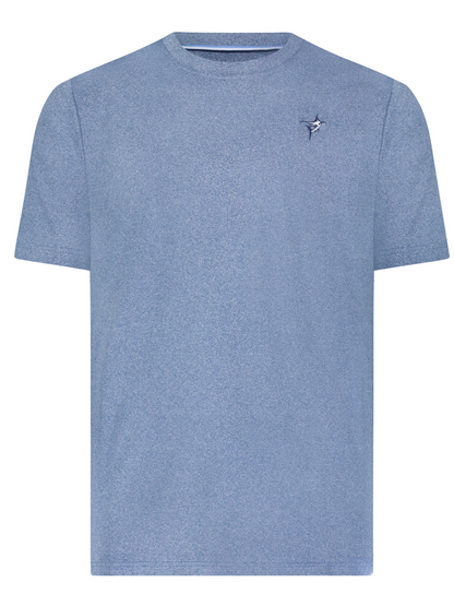 White Water Life Dockside Performance Tee with short sleeves, featuring a casual, nautical-inspired design.