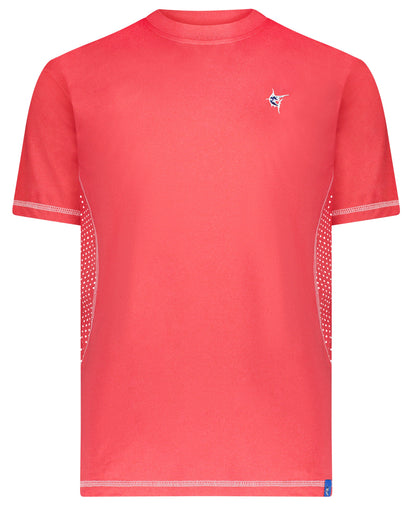 White Water Life Grander Short Sleeve Performance Tee, lightweight athletic shirt with short sleeves, ideal for active wear.