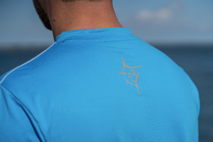 White Water Life Grander short sleeve performance tee, lightweight athletic shirt with moisture-wicking fabric, in a vibrant color.