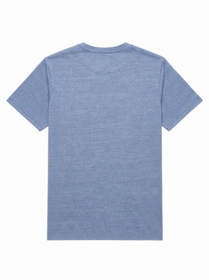 White Water Life Oasis SS Tee showing the back view of a short-sleeve t-shirt with a colorful graphic design.