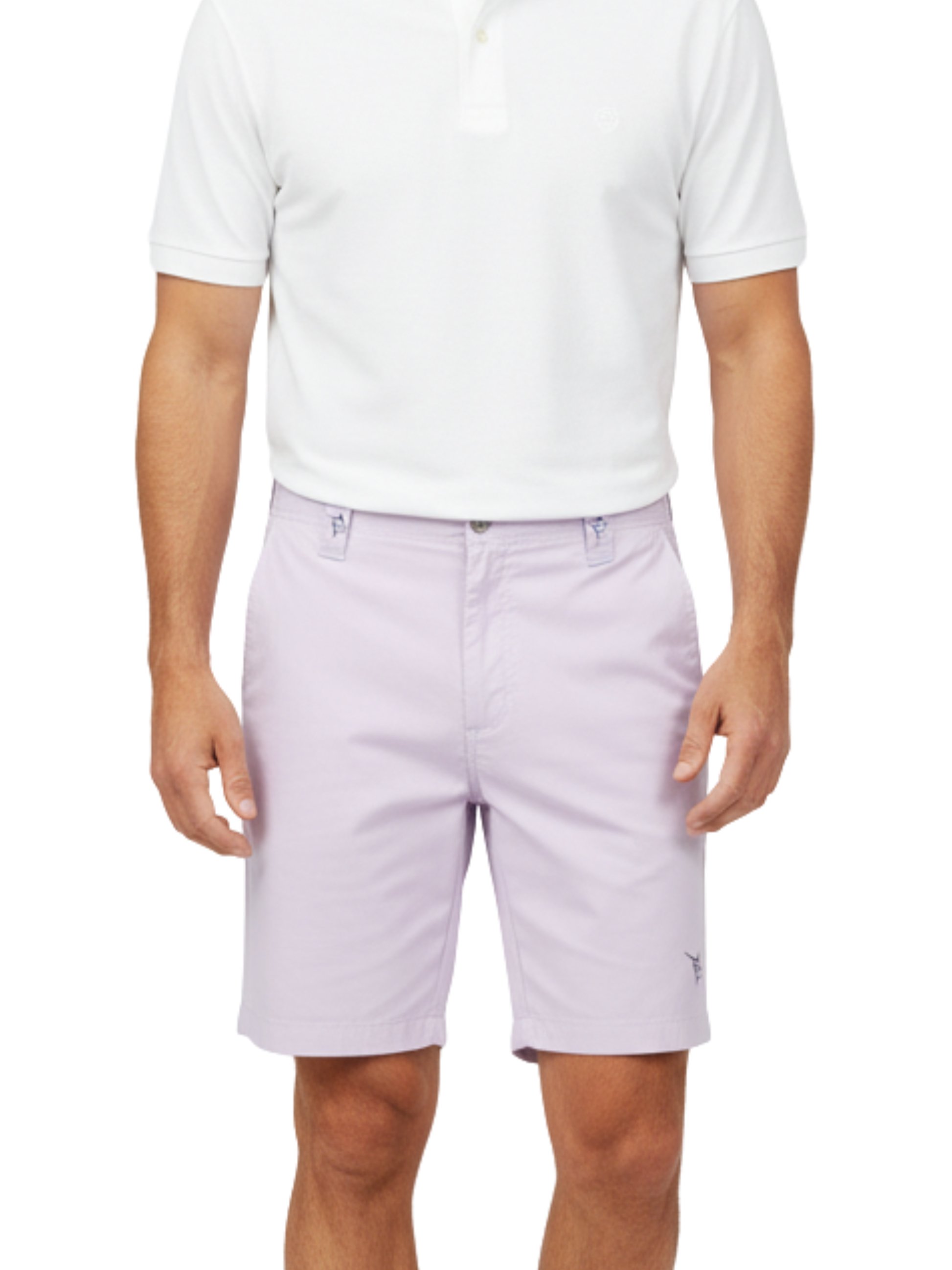 Lavender Starboard shorts by White Water Life featuring a relaxed fit and casual style, perfect for beach or water activities.