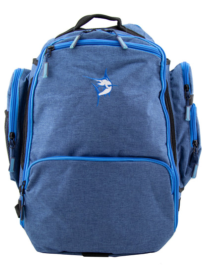 White Water Life Day Trip Backpack, simple outdoor backpack with multiple compartments and adjustable straps, suitable for day hikes.